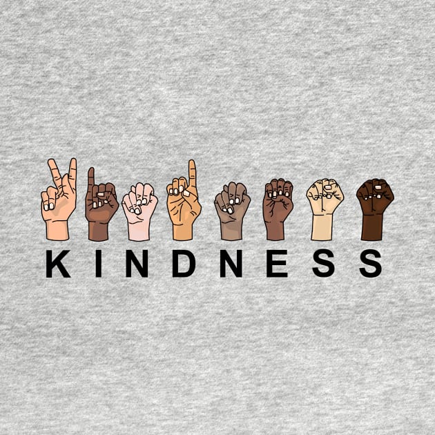 KINDNESS in Sign Language by JeRaz_Design_Wolrd